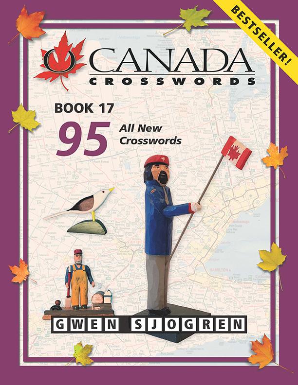 Vorderes Coverbild O Canada Crosswords Book 17