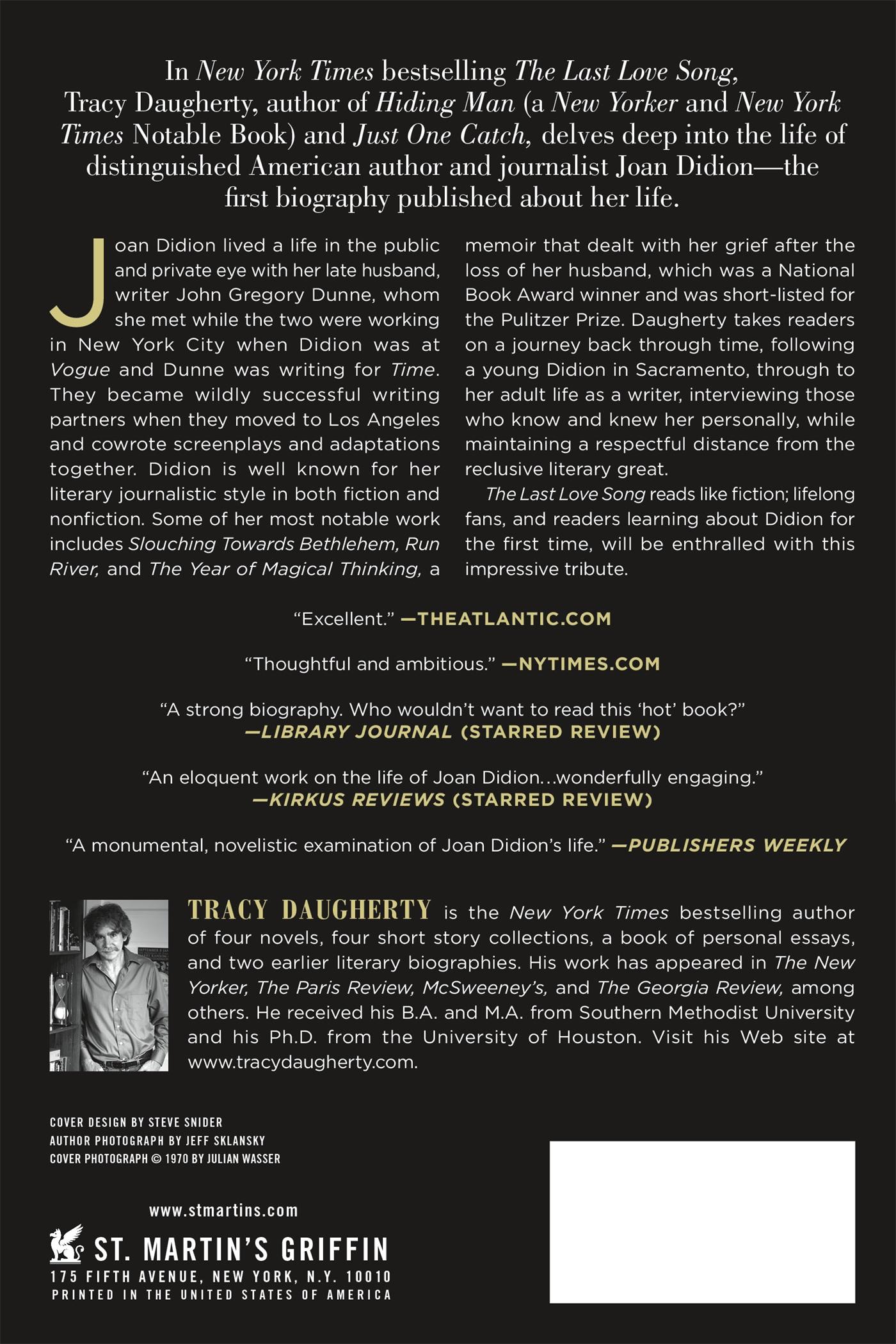 Rückseitencover Last Love Song