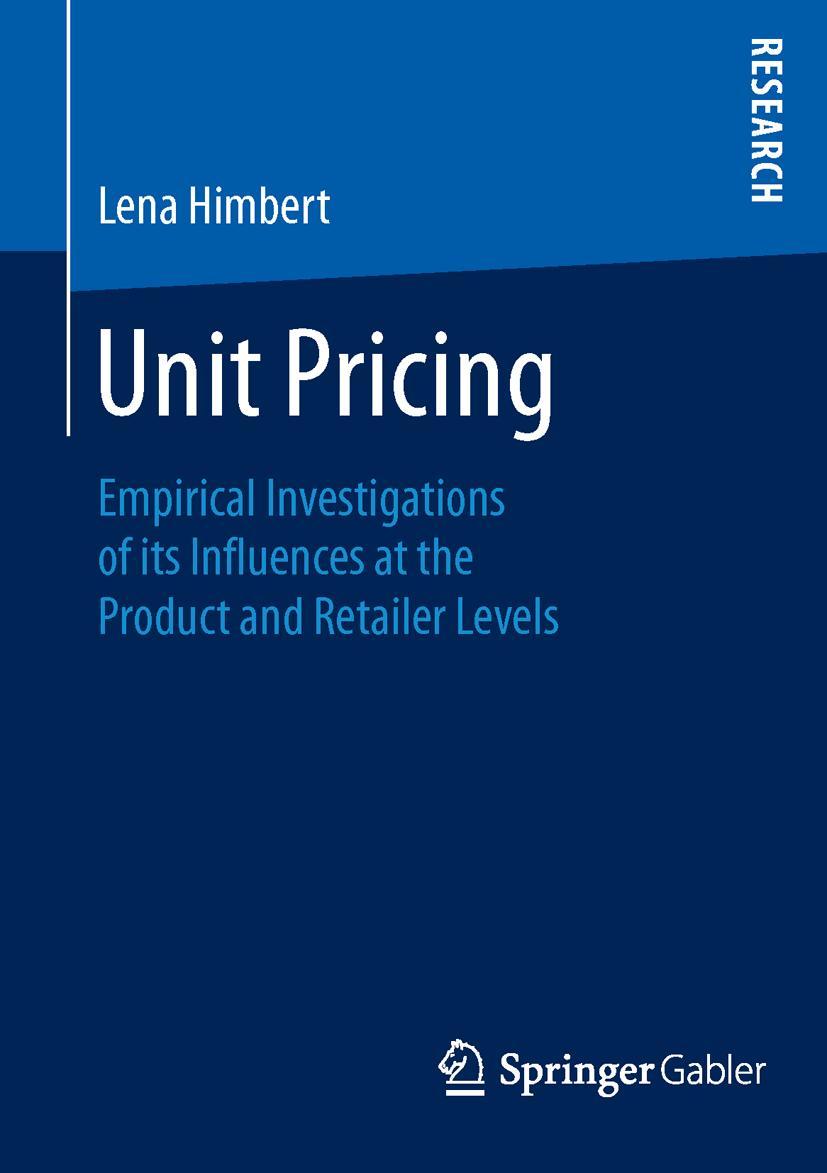 Vorderes Coverbild Unit Pricing