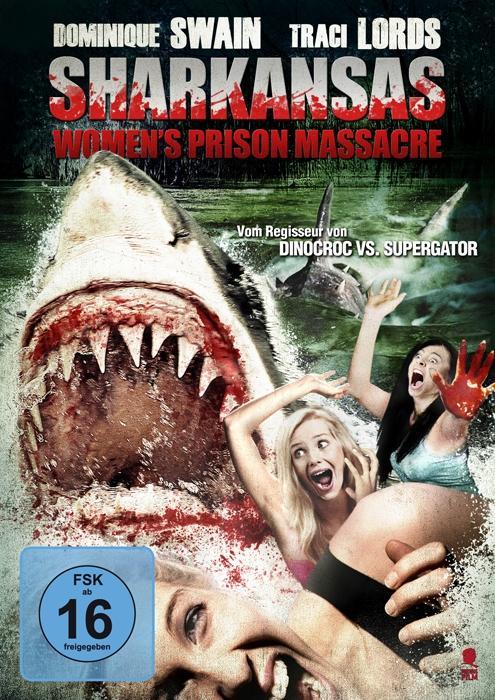 Vorderes Coverbild Sharkansas Womens Prison Massacre