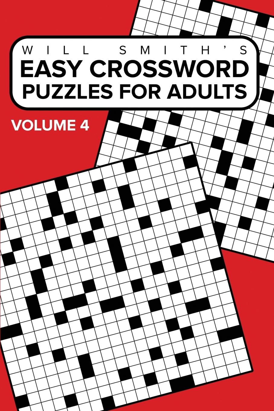 Vorderes Coverbild Easy Crossword Puzzles For Adults - Volume 4