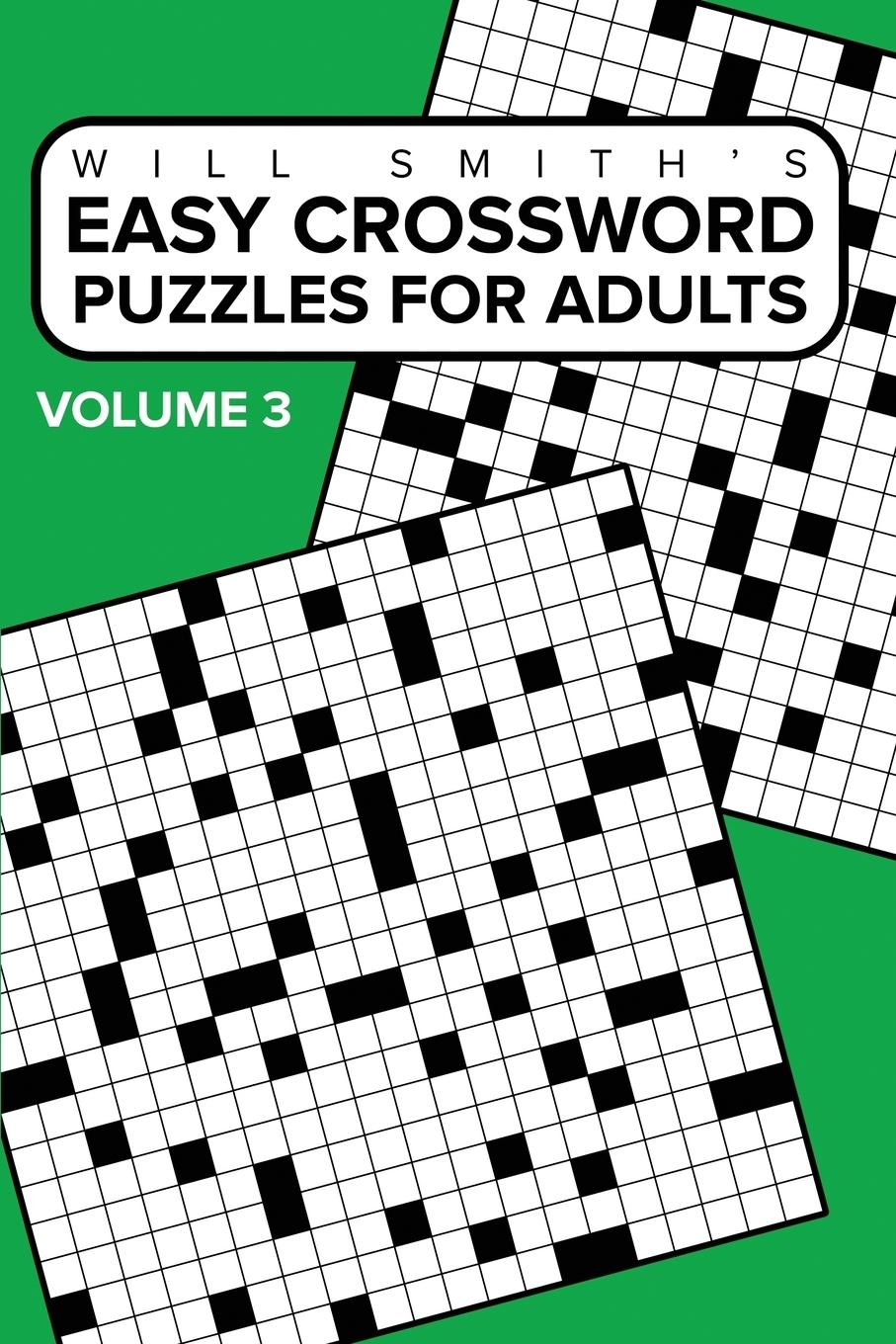 Vorderes Coverbild Easy Crossword Puzzles For Adults - Volume 3