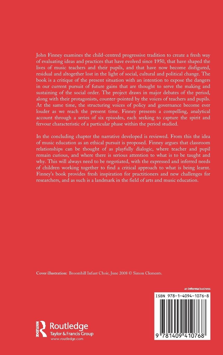 Rückseitencover Music Education in England, 1950-2010