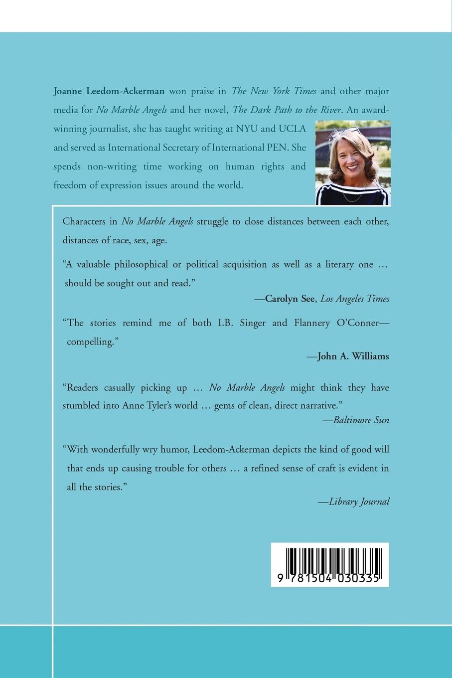 Rückseitencover No Marble Angels