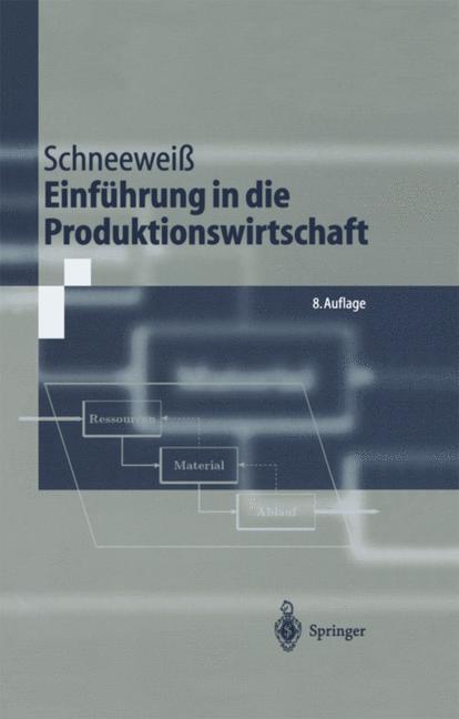 Vorderes Coverbild Einführung in die Produktionswirtschaft