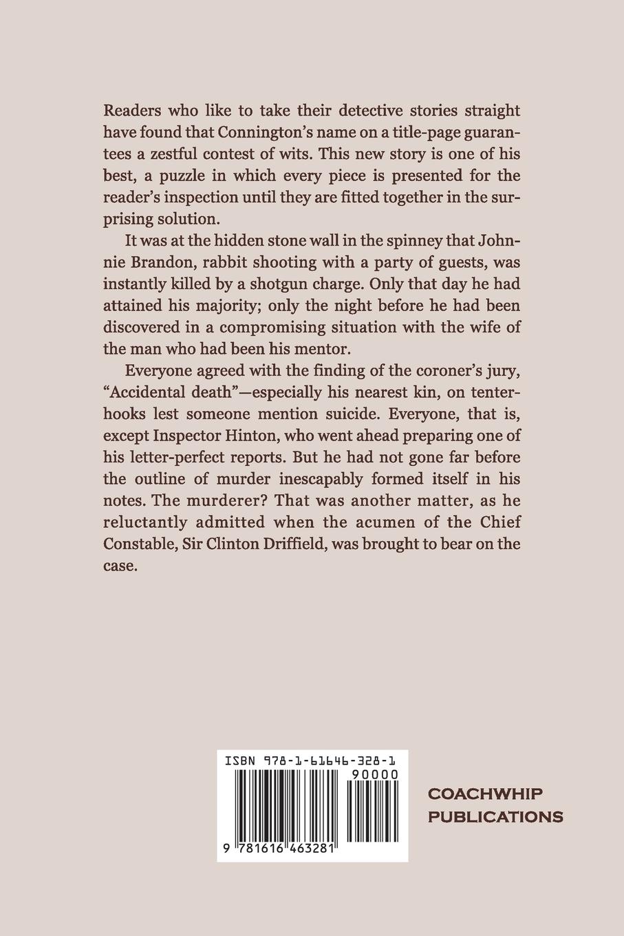 Rückseitencover The Brandon Case