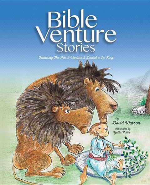 Vorderes Coverbild Bible Venture Stories Featurin