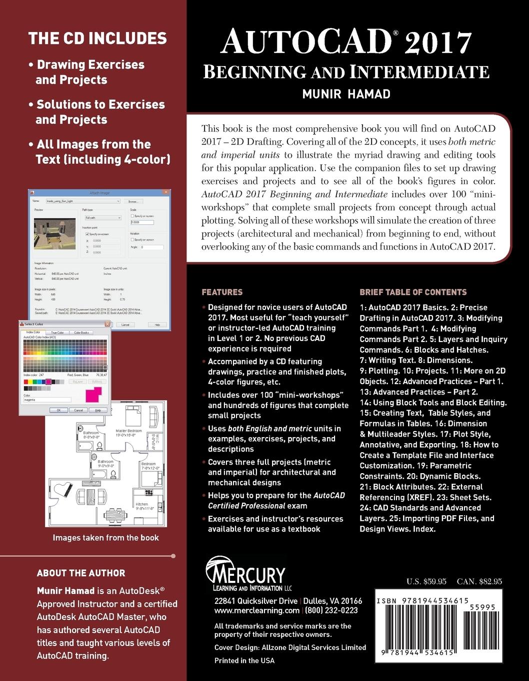 Rückseitencover AutoCAD 2017