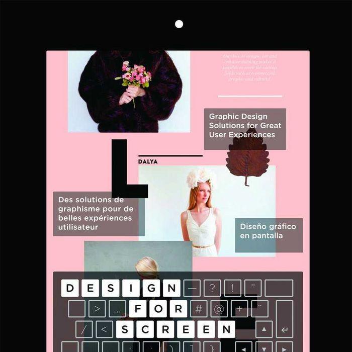 Vorderes Coverbild Design for Screen