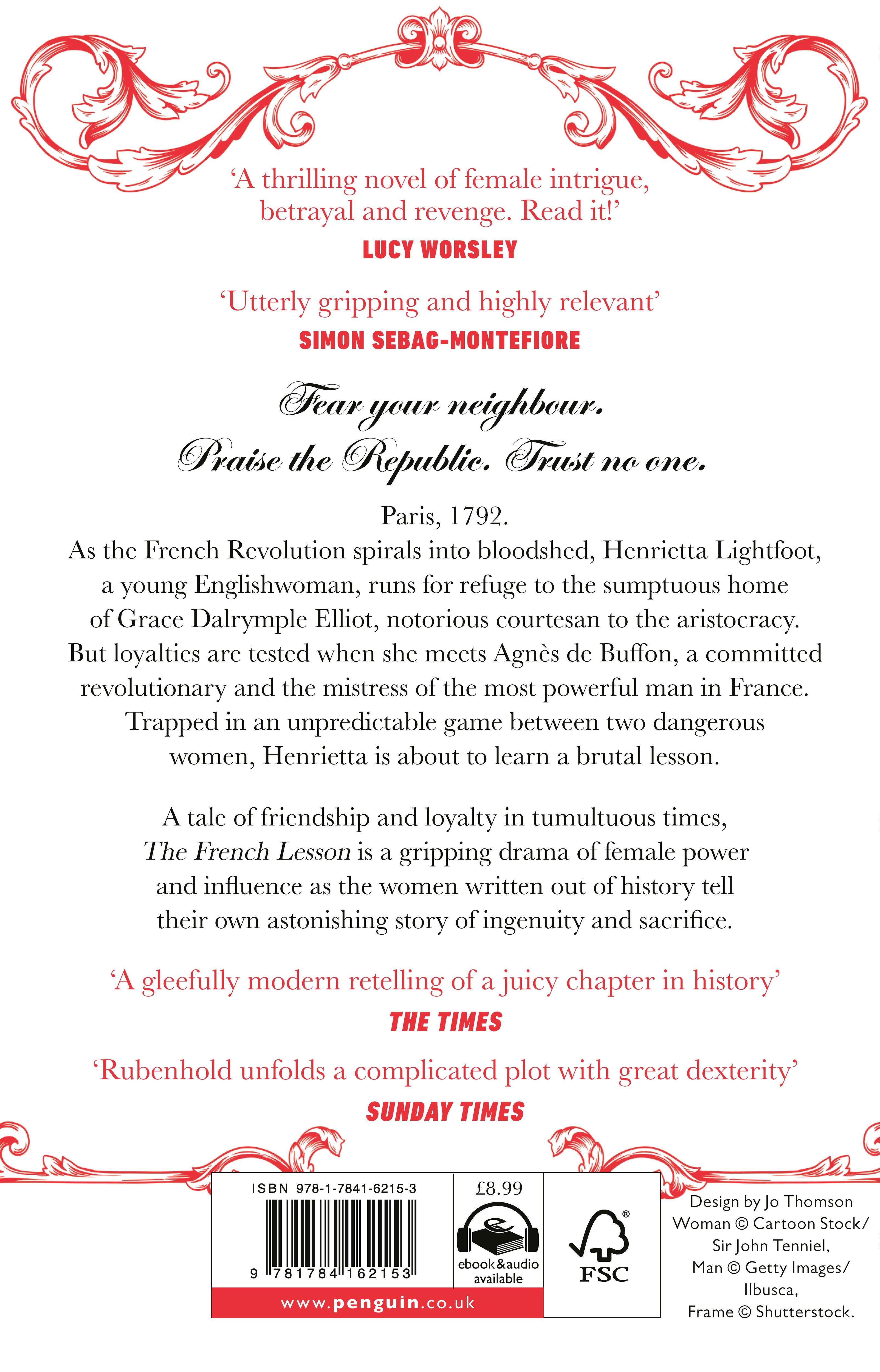 Rückseitencover The French Lesson