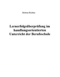 Vorderes Coverbild Lernerfolgsüberprüfung im handlungsorientierten Unterricht der Berufsschule
