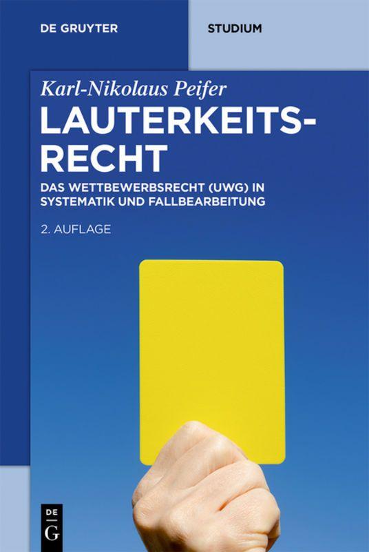 Vorderes Coverbild Lauterkeitsrecht