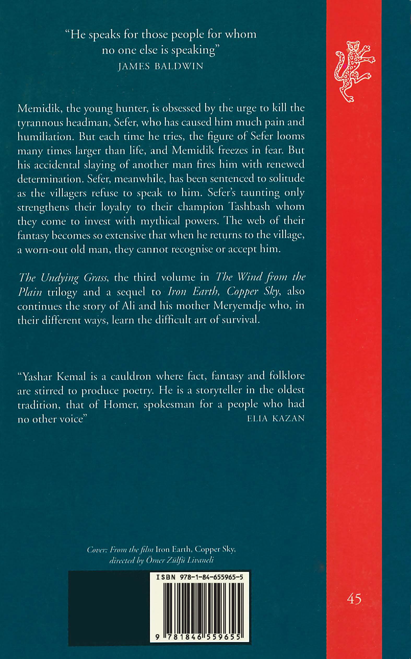 Rückseitencover The Undying Grass