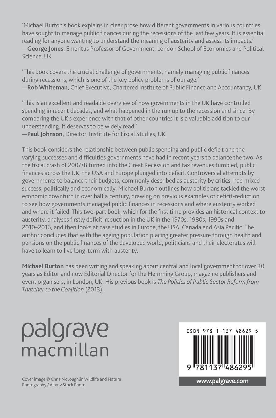 Rückseitencover The Politics of Austerity