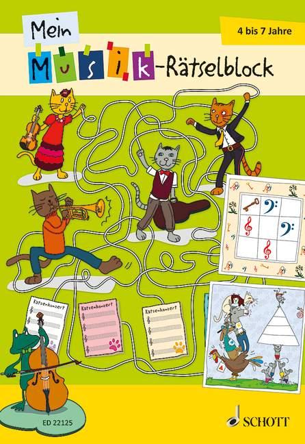 Vorderes Coverbild Mein Musik-Rätselblock