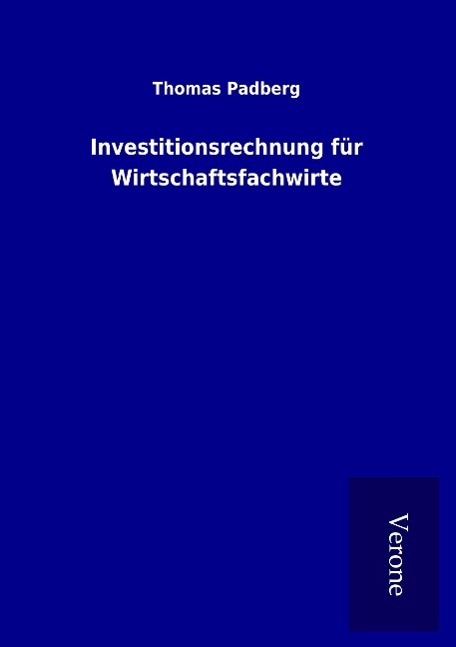 Vorderes Coverbild Investitionsrechnung für Wirtschaftsfachwirte