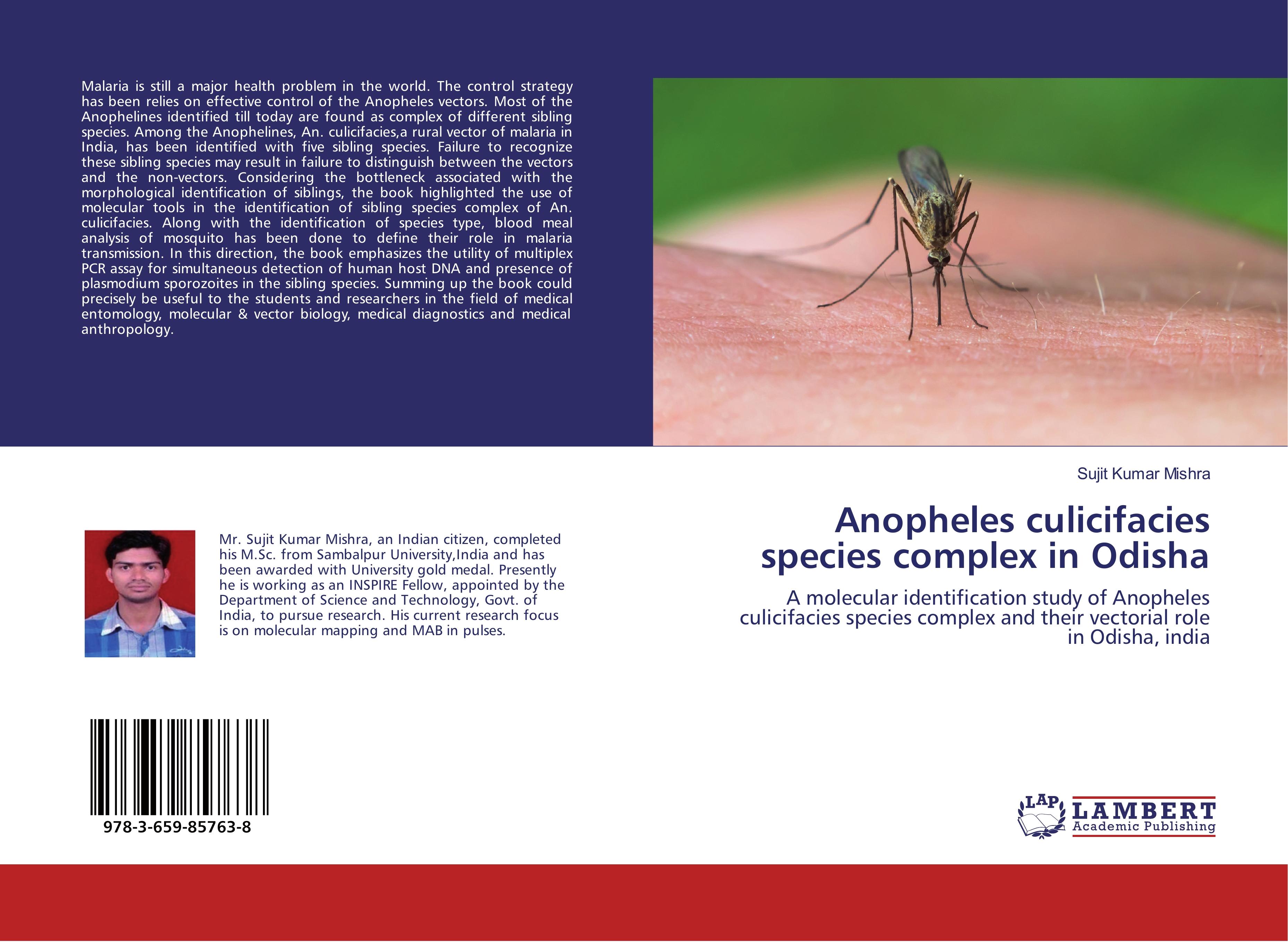Vorderes Coverbild Anopheles culicifacies species complex in Odisha
