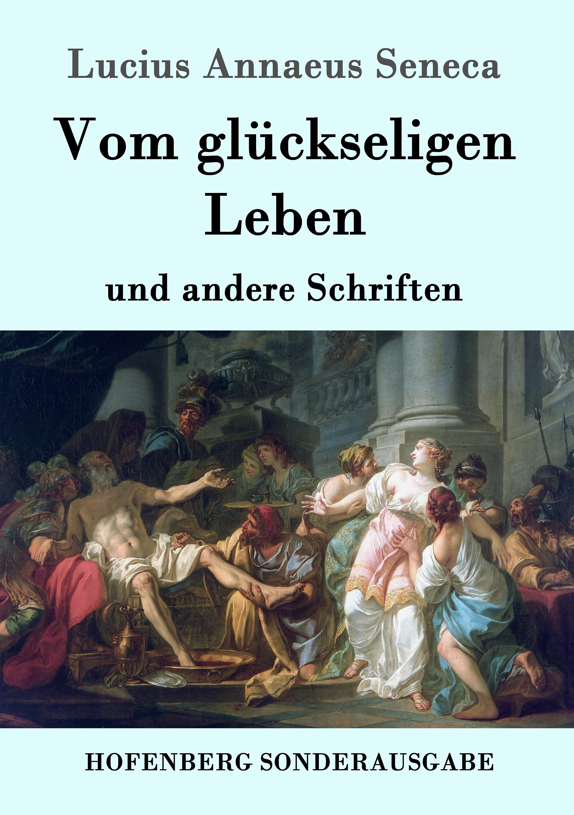 Vorderes Coverbild Vom glückseligen Leben