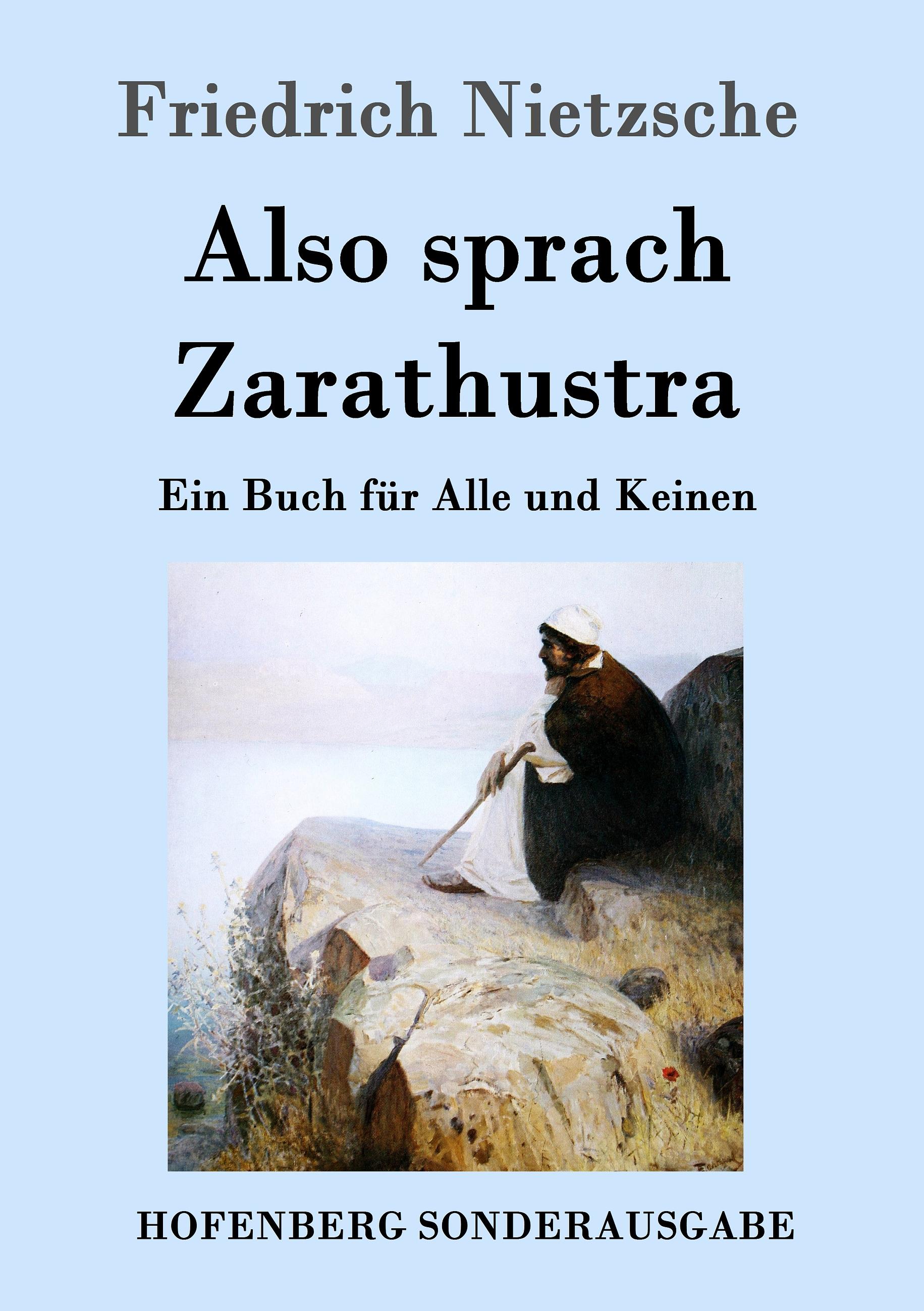 Vorderes Coverbild Also sprach Zarathustra