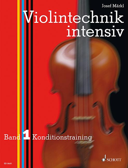 Vorderes Coverbild Violintechnik intensiv. Band 1. Violine