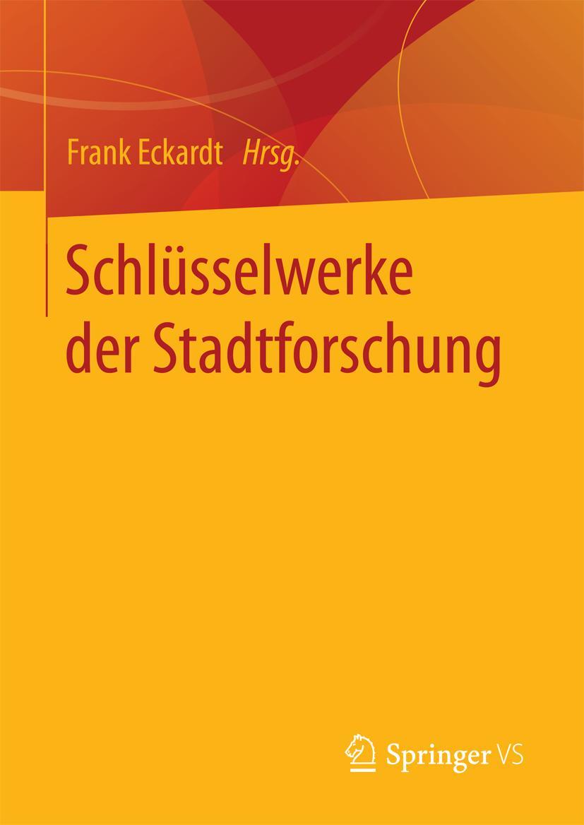 Vorderes Coverbild Schlüsselwerke der Stadtforschung