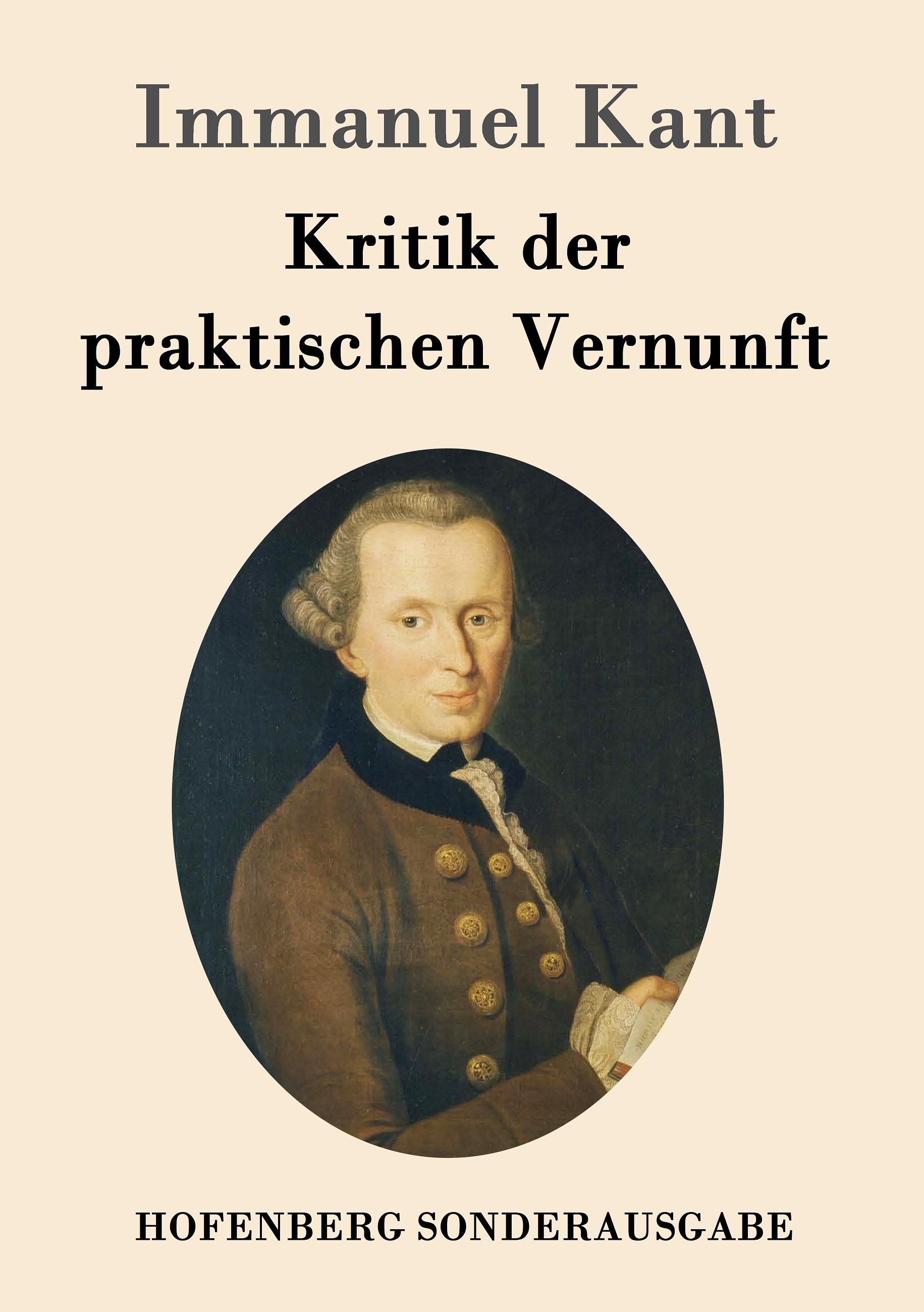 Vorderes Coverbild Kritik der praktischen Vernunft