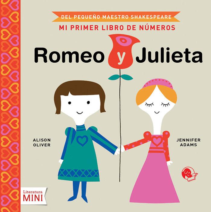 Vorderes Coverbild Romeo y Julieta: mi primer libro de números