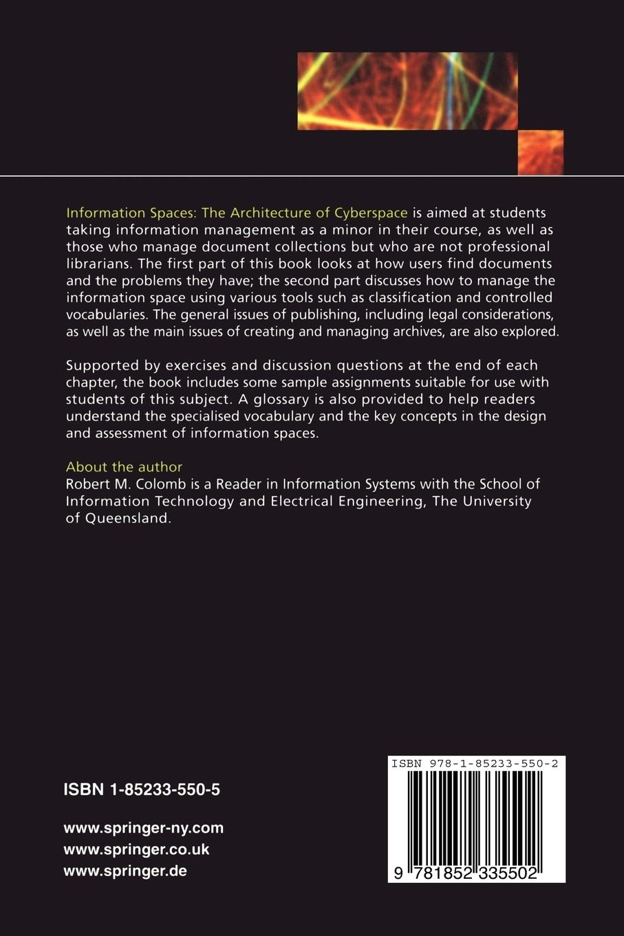 Rückseitencover Information Spaces