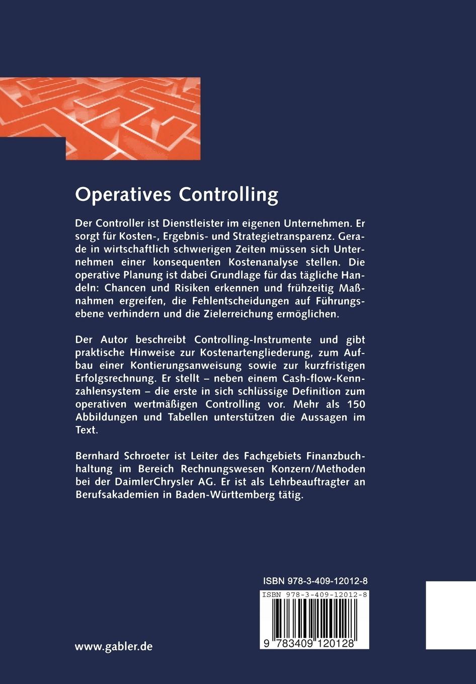 Rückseitencover Operatives Controlling