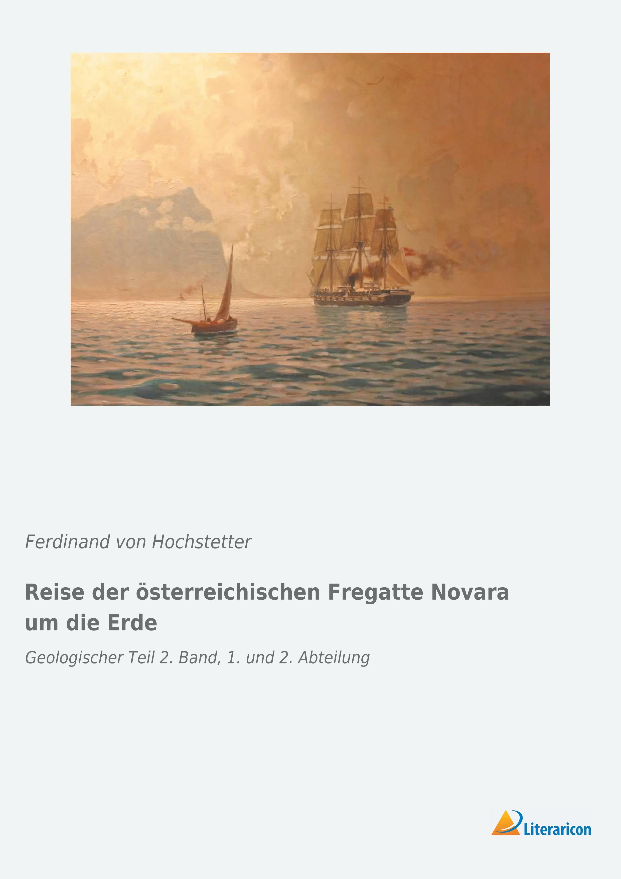Vorderes Coverbild Reise der österreichischen Fregatte Novara um die Erde