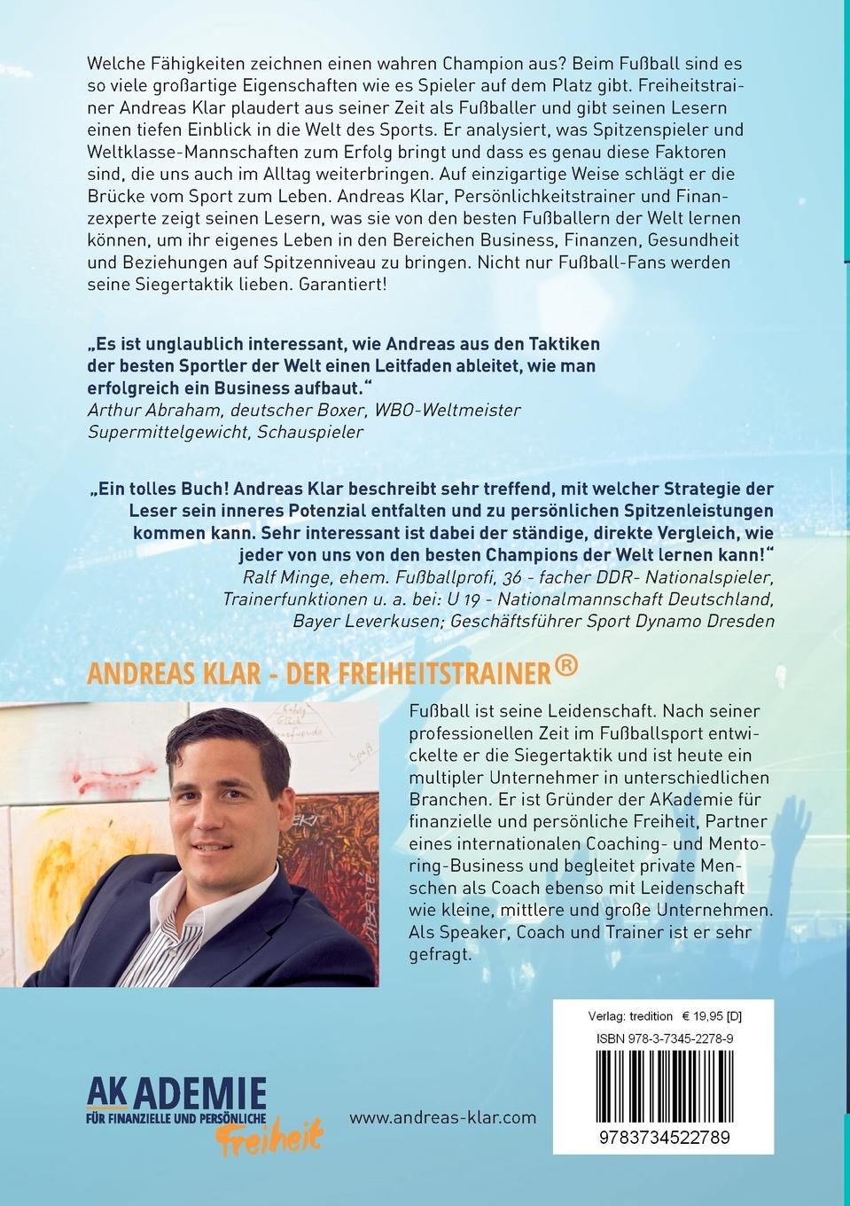 Rückseitencover Siegertaktik zum Erfolg