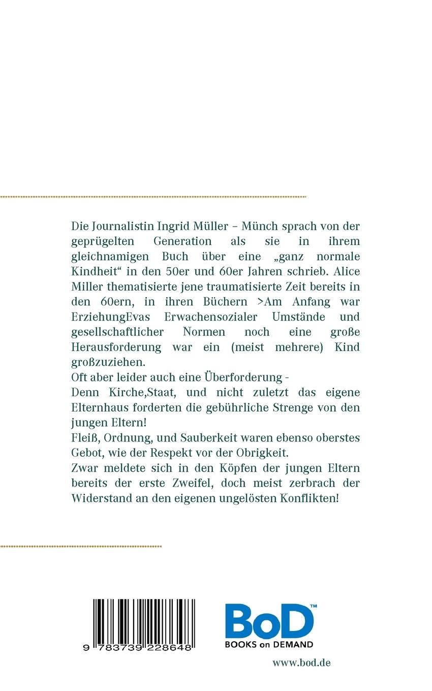 Rückseitencover Meines Vaters Sohn