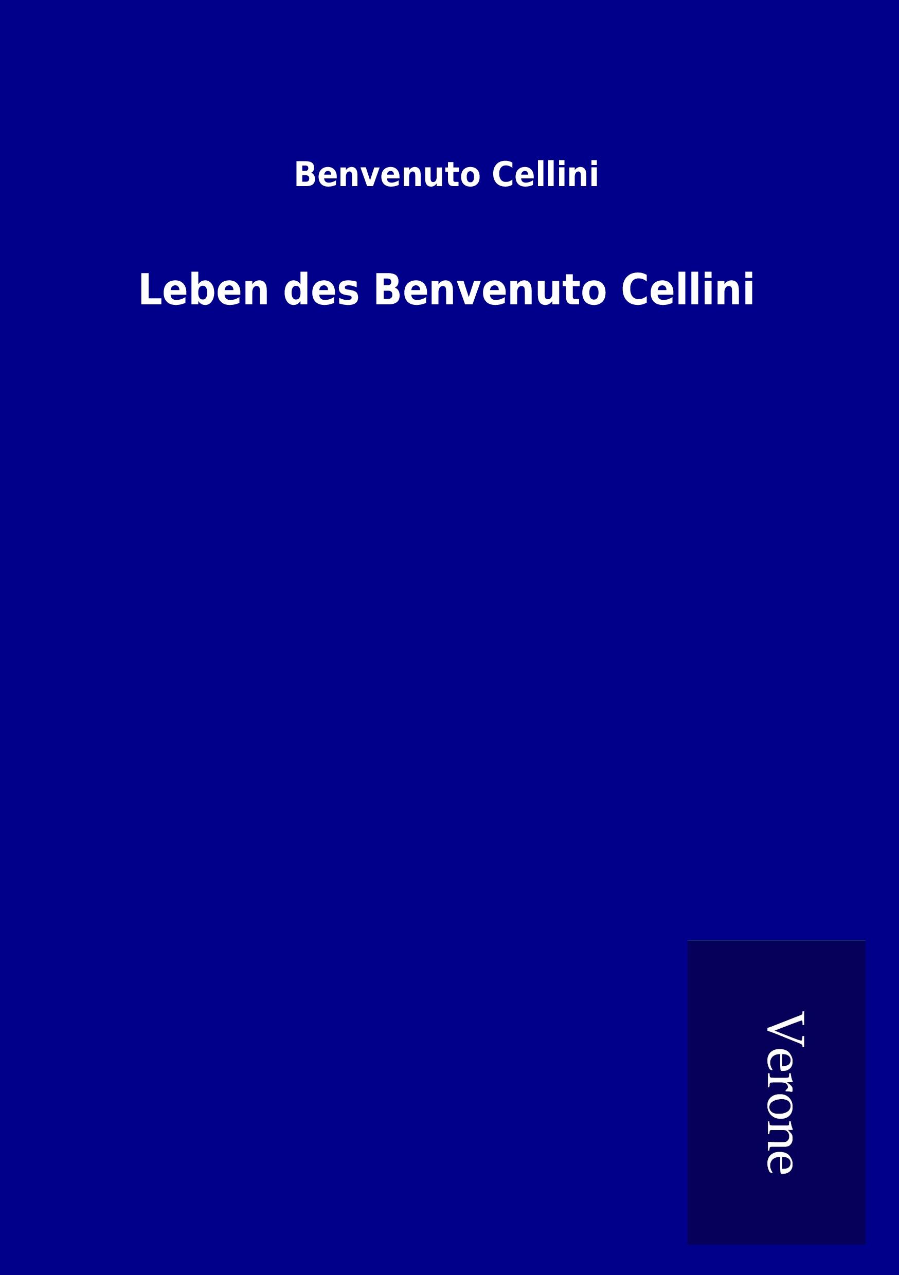 Vorderes Coverbild Leben des Benvenuto Cellini