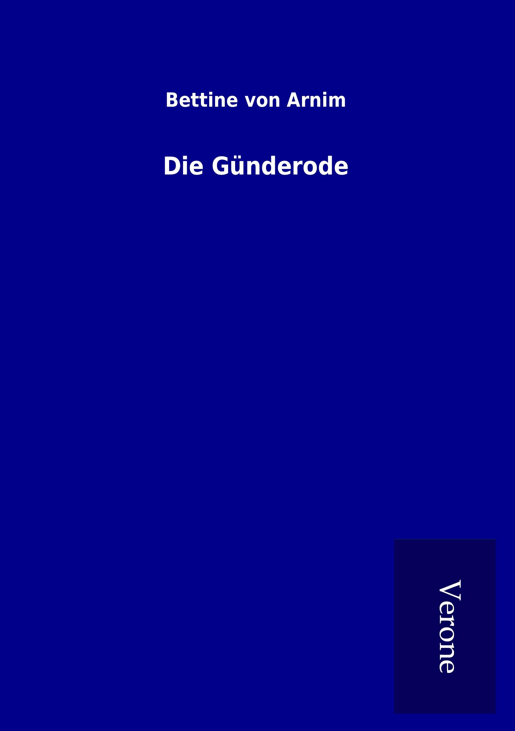Vorderes Coverbild Die Günderode