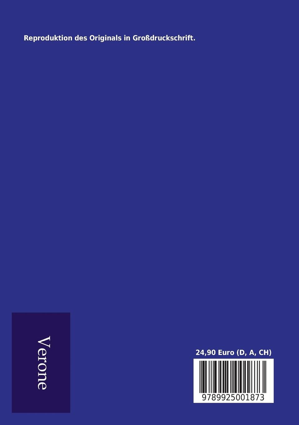 Rückseitencover Die Hochzeitsreise