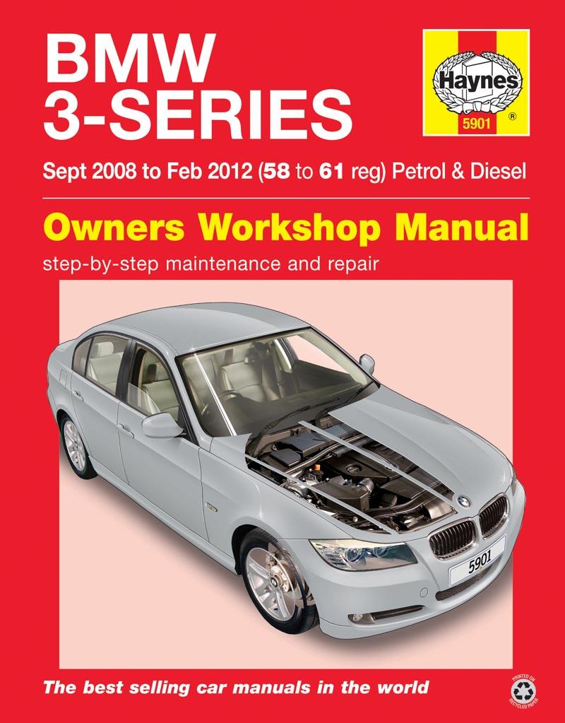 Vorderes Coverbild BMW 3-Series (Sept 08 to Feb 12) Haynes Repair Manual