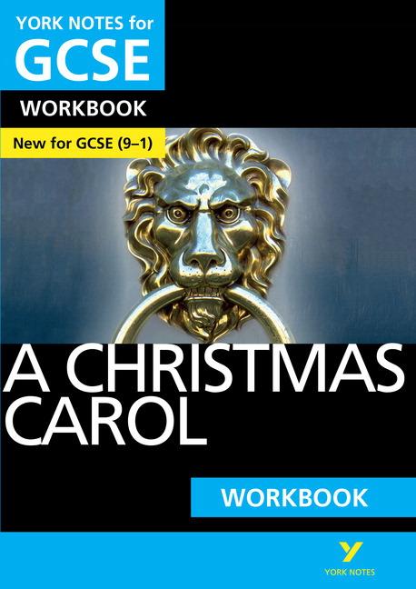 Vorderes Coverbild A Christmas Carol York Notes GCSE English Literature Workbook - for 2026, 2027 exams