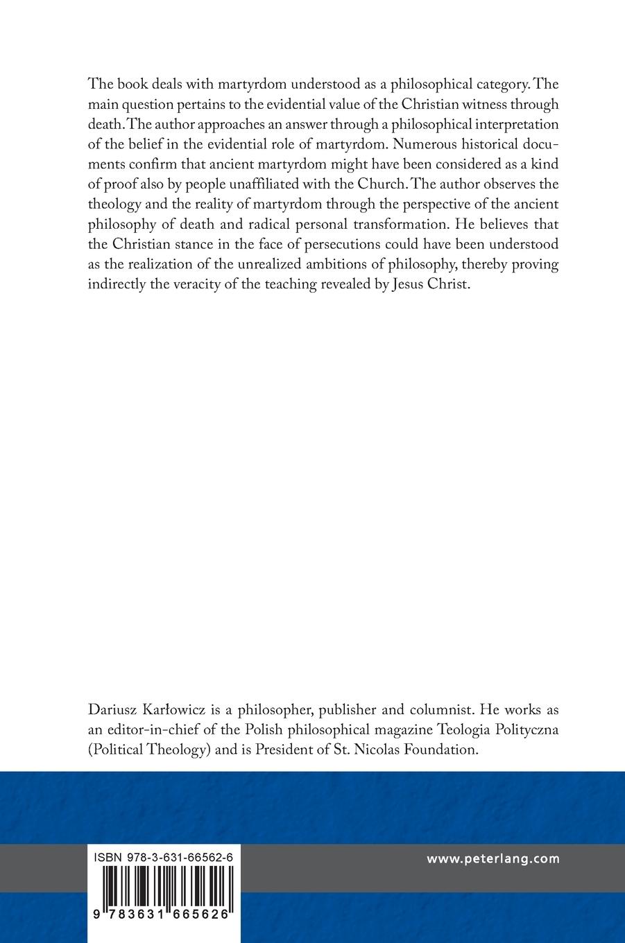 Rückseitencover The Archparadox of Death