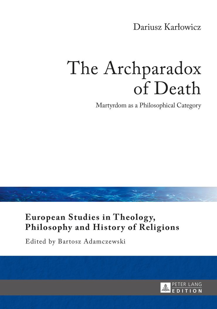 Vorderes Coverbild The Archparadox of Death