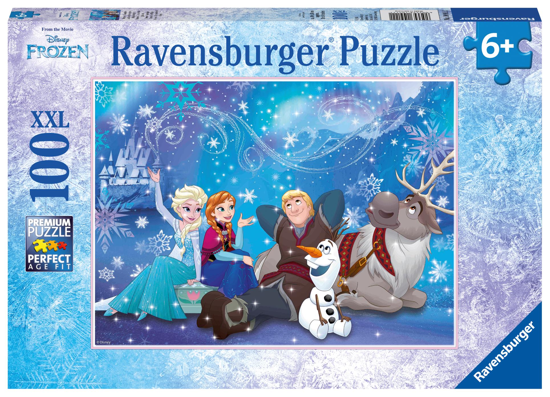 Vorderes Coverbild Disney Frozen: Eiszauber. Puzzle 100 Teile XXL