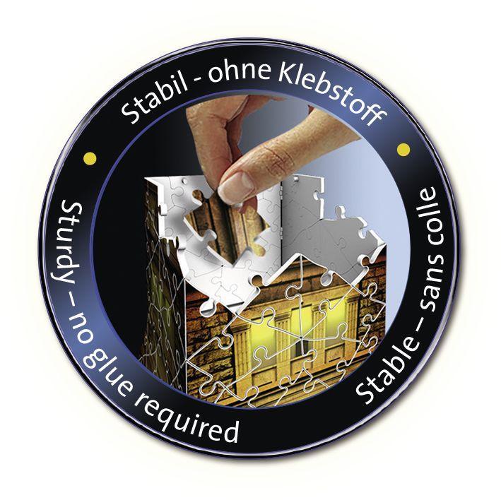 Beispielinhalt (Bild) Freiheitsstatue bei Nacht. 3D Puzzle 108 Teile