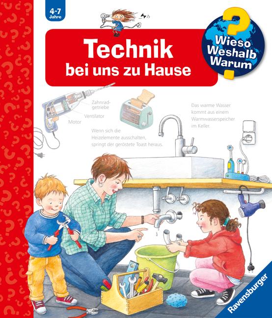 Beispielinhalt (Bild) Wieso? Weshalb? Warum?, Band 24: Technik bei uns zu Hause