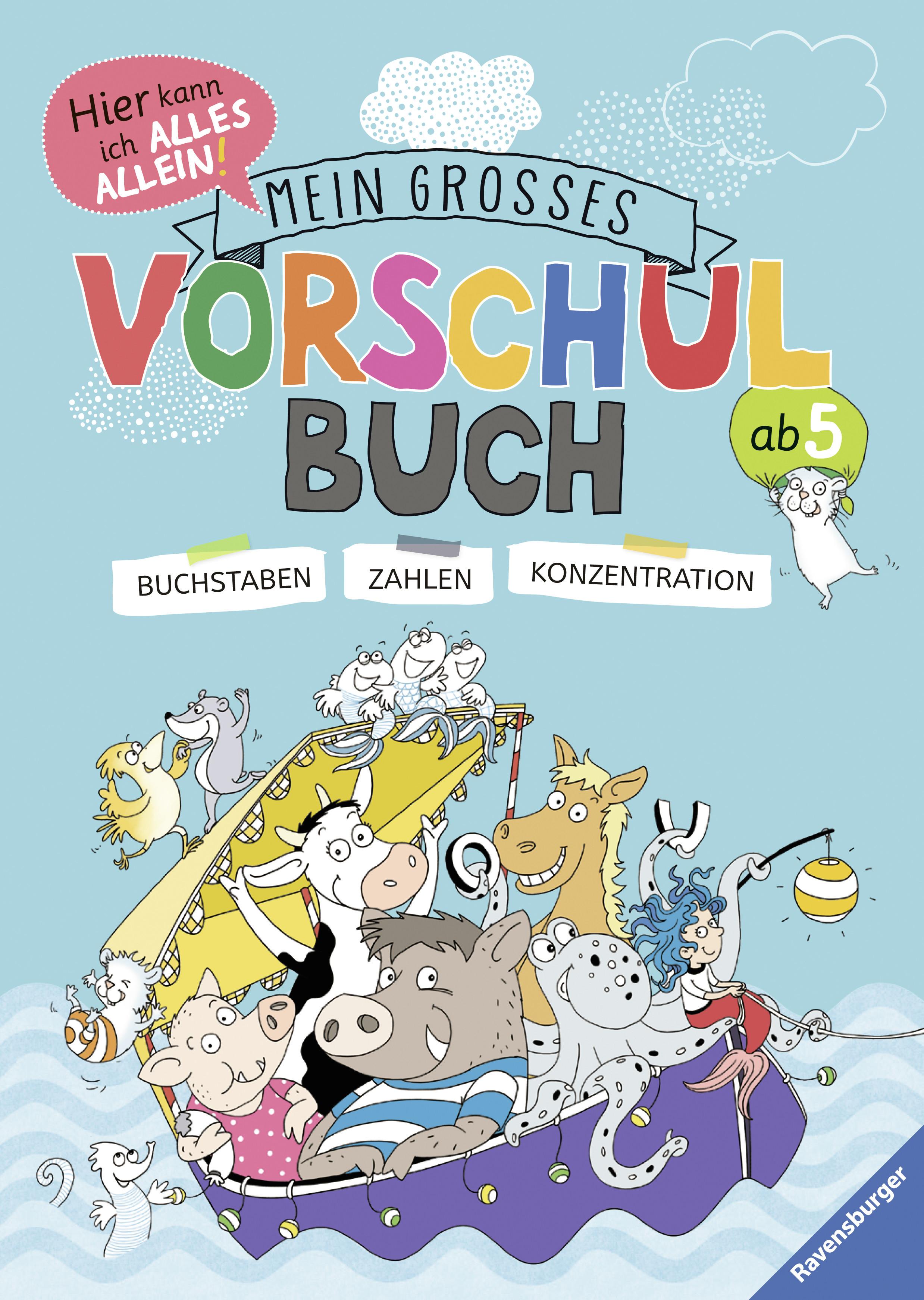 Vorderes Coverbild Mein großes Vorschulbuch