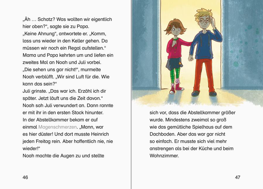 Beispielinhalt (Bild) Das Zauberhaus - Leserabe 3. Klasse - Erstlesebuch für Kinder ab 8 Jahren