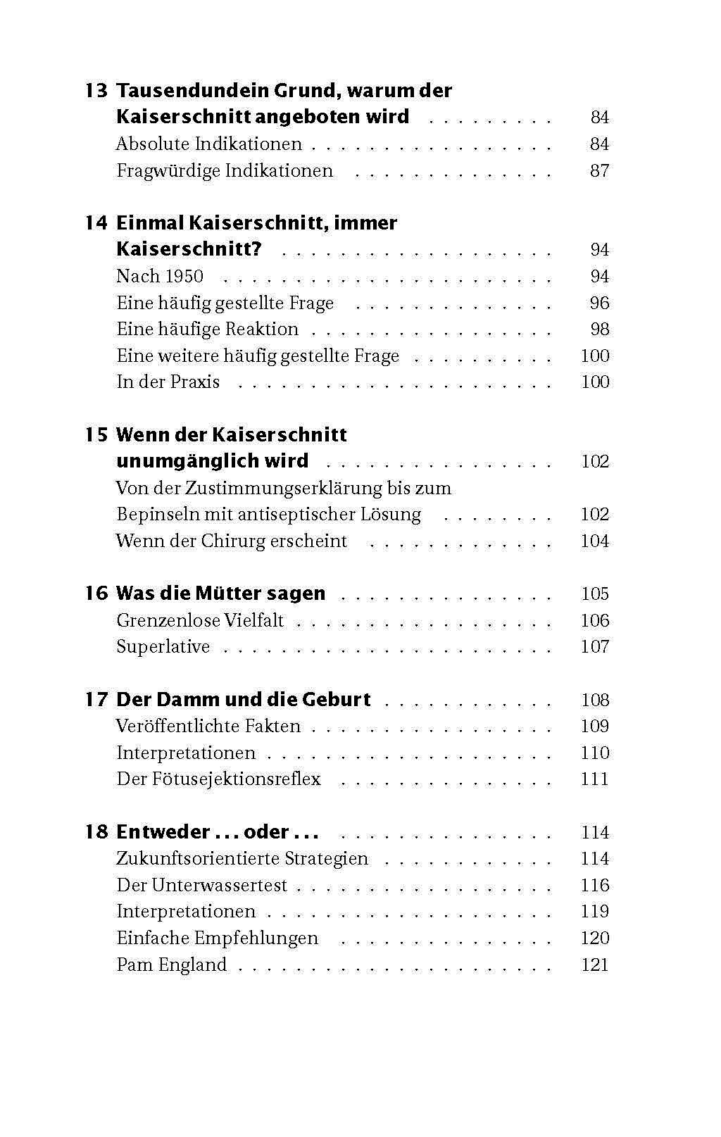 Beispielinhalt (Bild) Es ist nicht egal, wie wir geboren werden