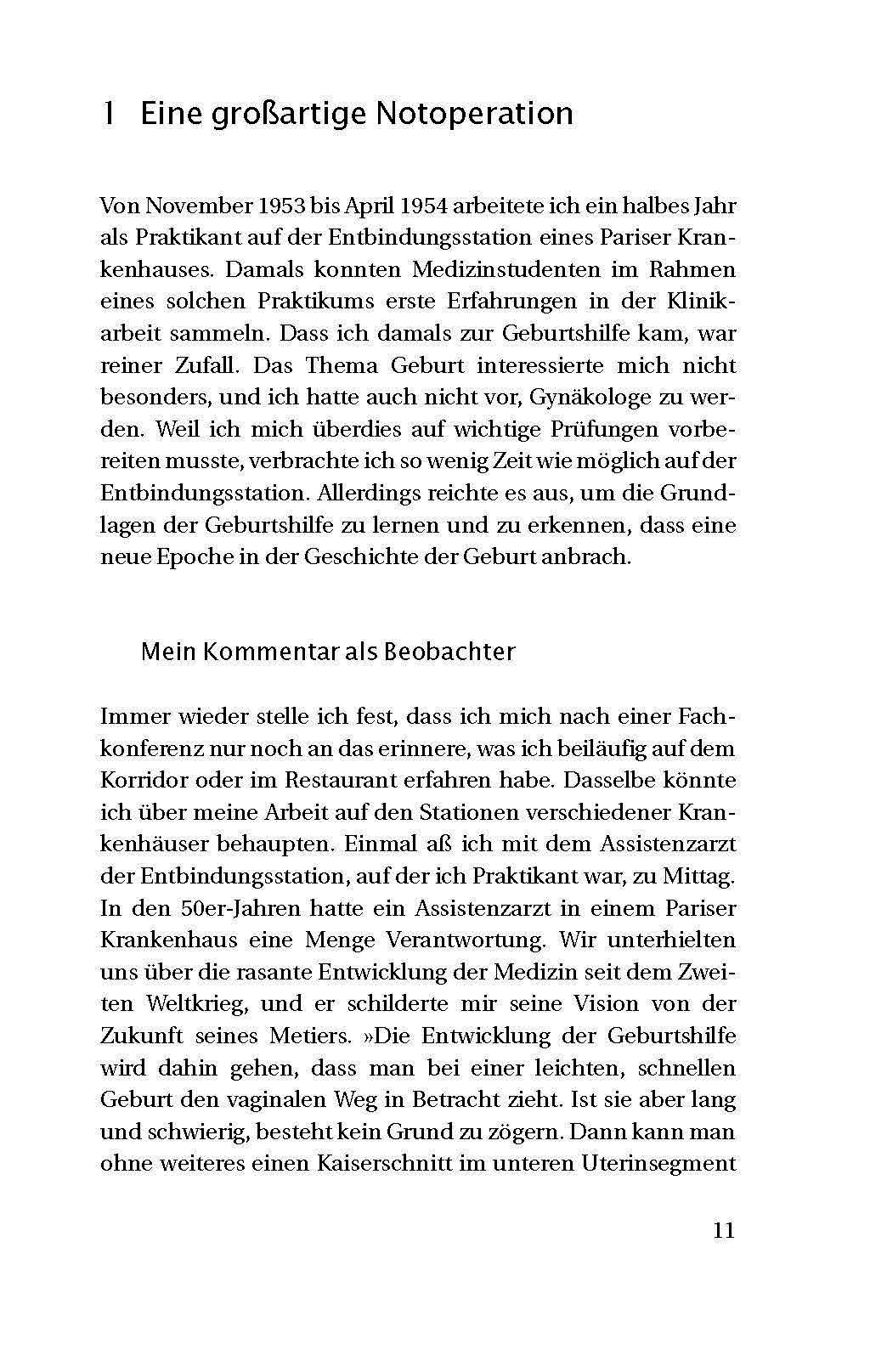 Beispielinhalt (Bild) Es ist nicht egal, wie wir geboren werden