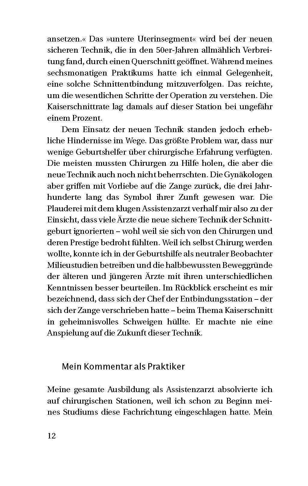 Beispielinhalt (Bild) Es ist nicht egal, wie wir geboren werden