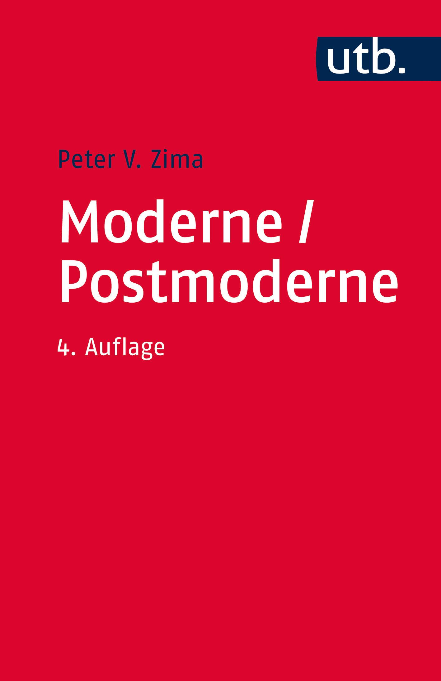 Vorderes Coverbild Moderne/ Postmoderne