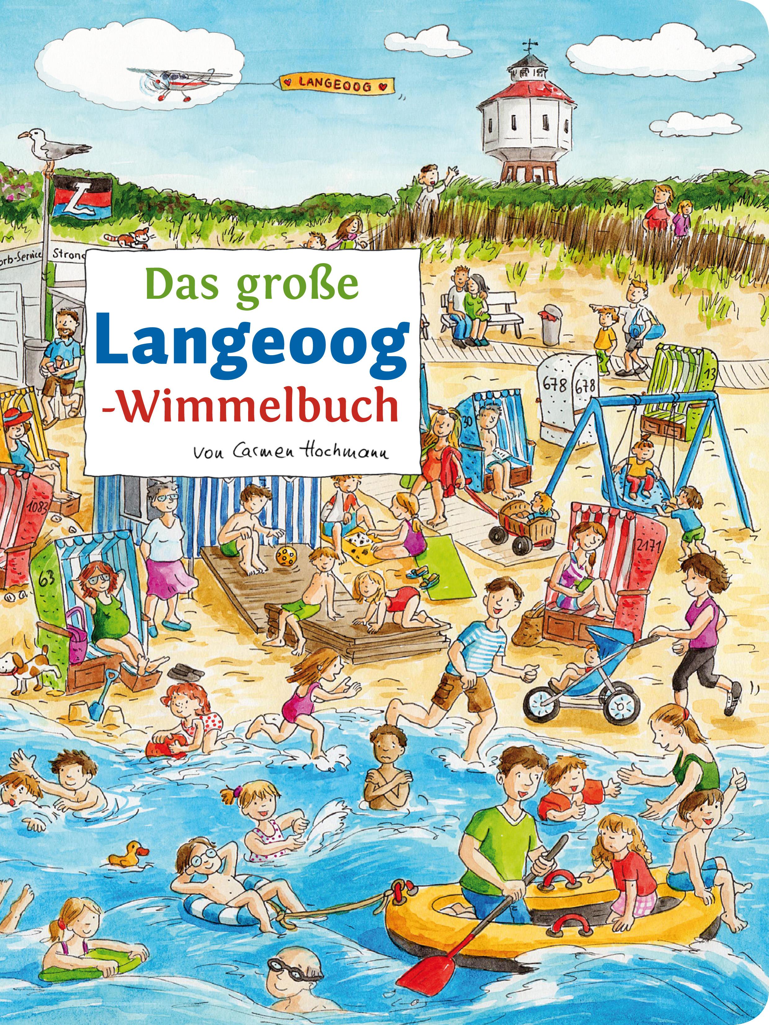 Vorderes Coverbild Das große LANGEOOG-Wimmelbuch
