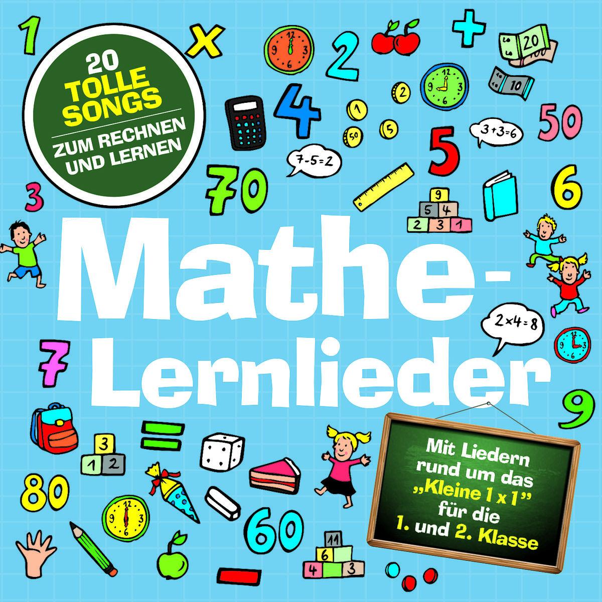 Vorderes Coverbild Mathe-Lernlieder
